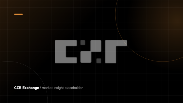 CZR Exchange crypto market insights placeholder graphic